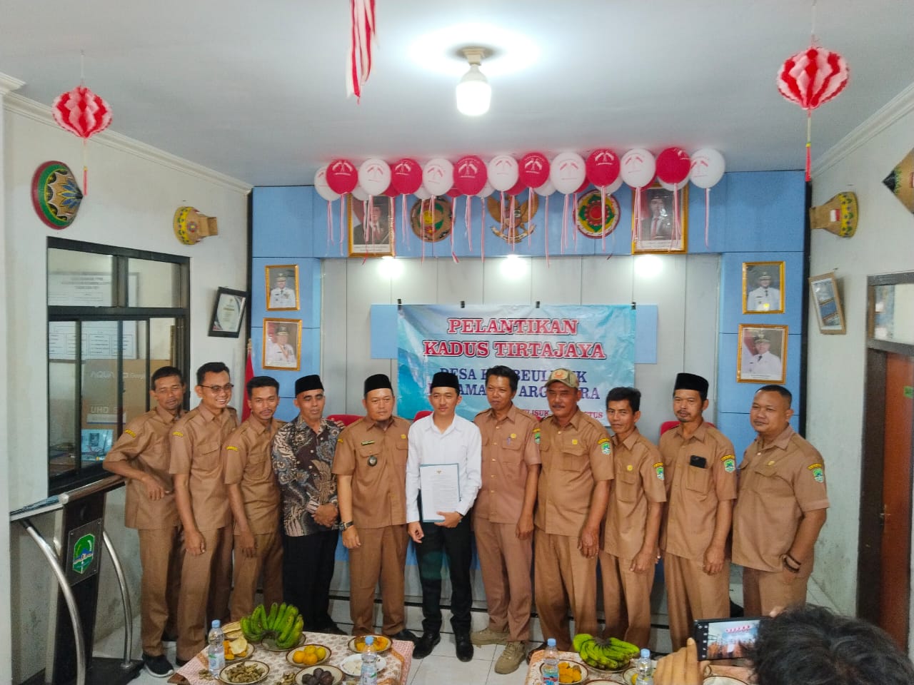PELANTIKAN KADUS TIRTAJAYA