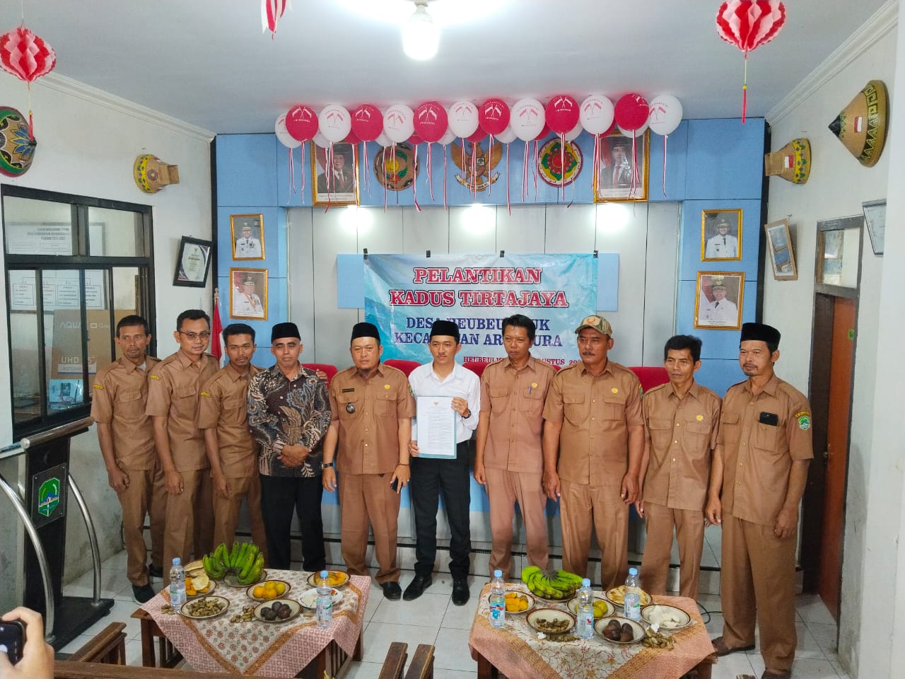 PELANTIKAN KADUS TIRTAJAYA
